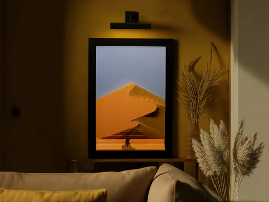 Çöldeki Gezgin 3B Tablo