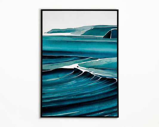 waves painting